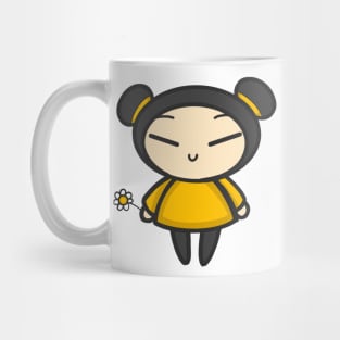 Yellow Daisy Pucca Mug